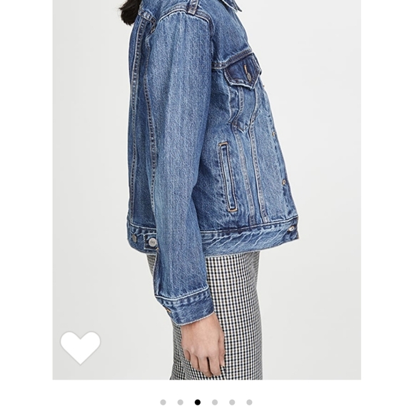 Levi's exboyfriend trucker jacket